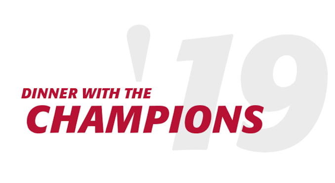 Dinner with the Champions 2019